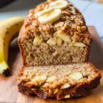 Bananenbrot mit Apfel
