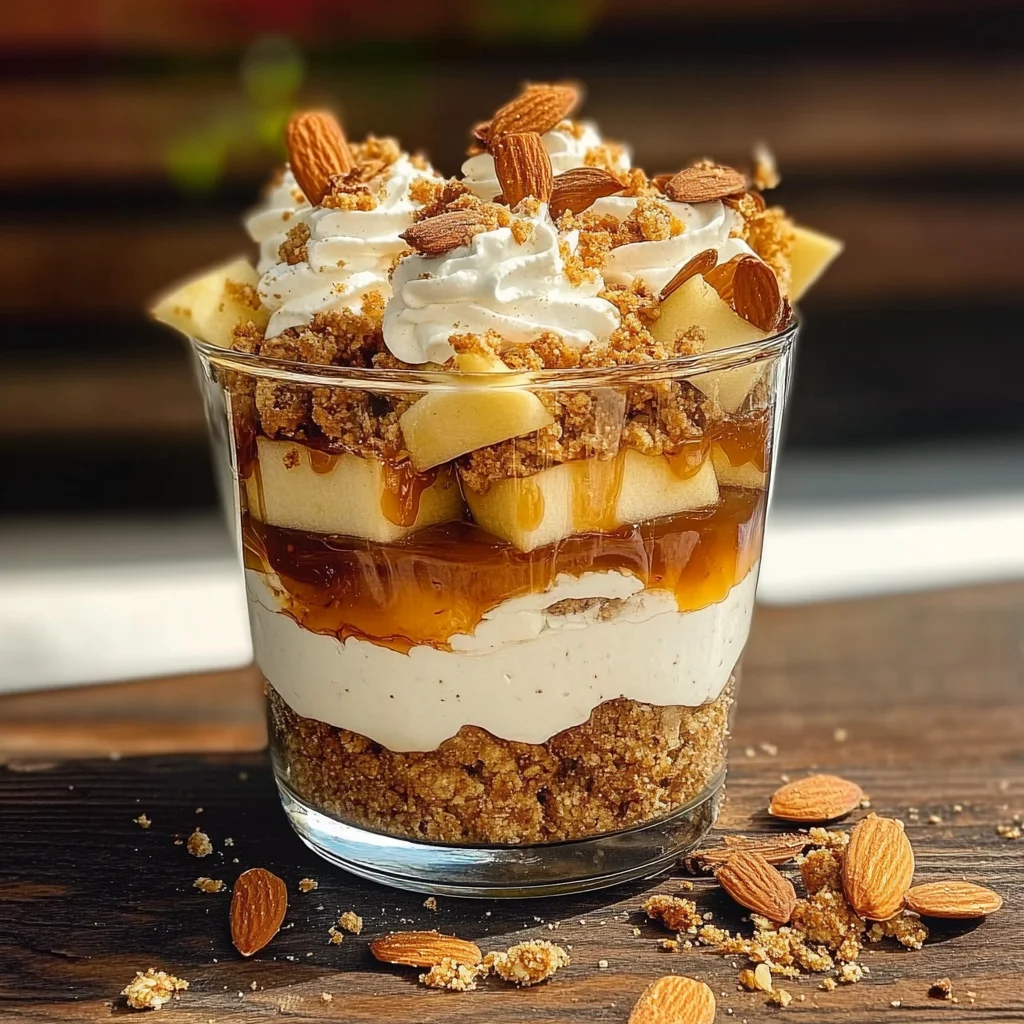 Bratapfel-Karamell-Spekulatius-Trifle