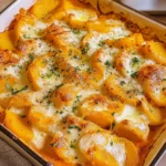 Butternut-Kürbis-Auflauf mit Gnocchi
