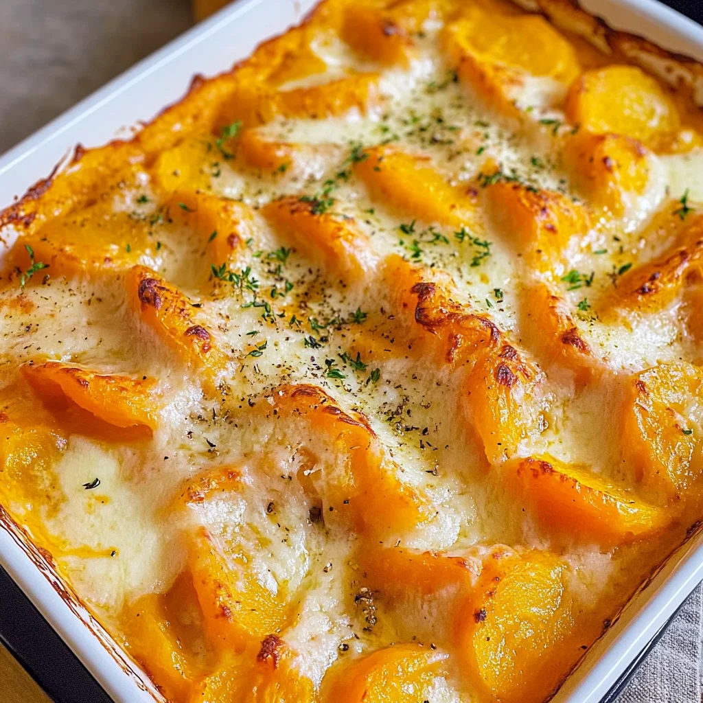 Butternut-Kürbis-Auflauf