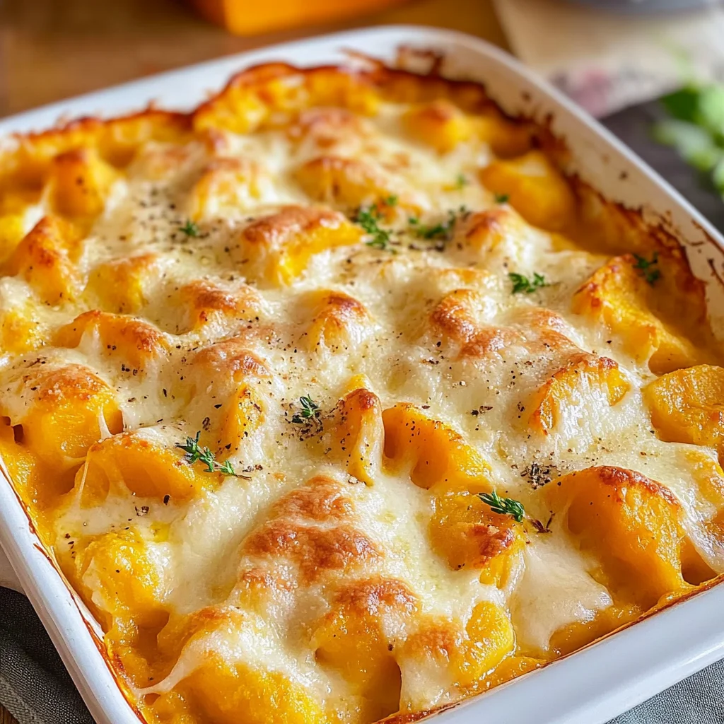 Butternut-Kürbis-Auflauf