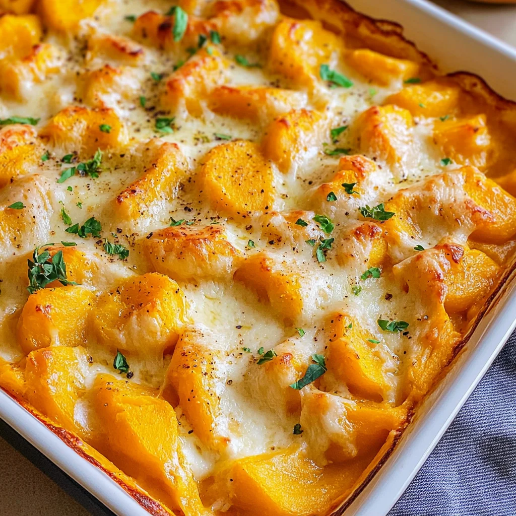 Butternut-Kürbis-Auflauf