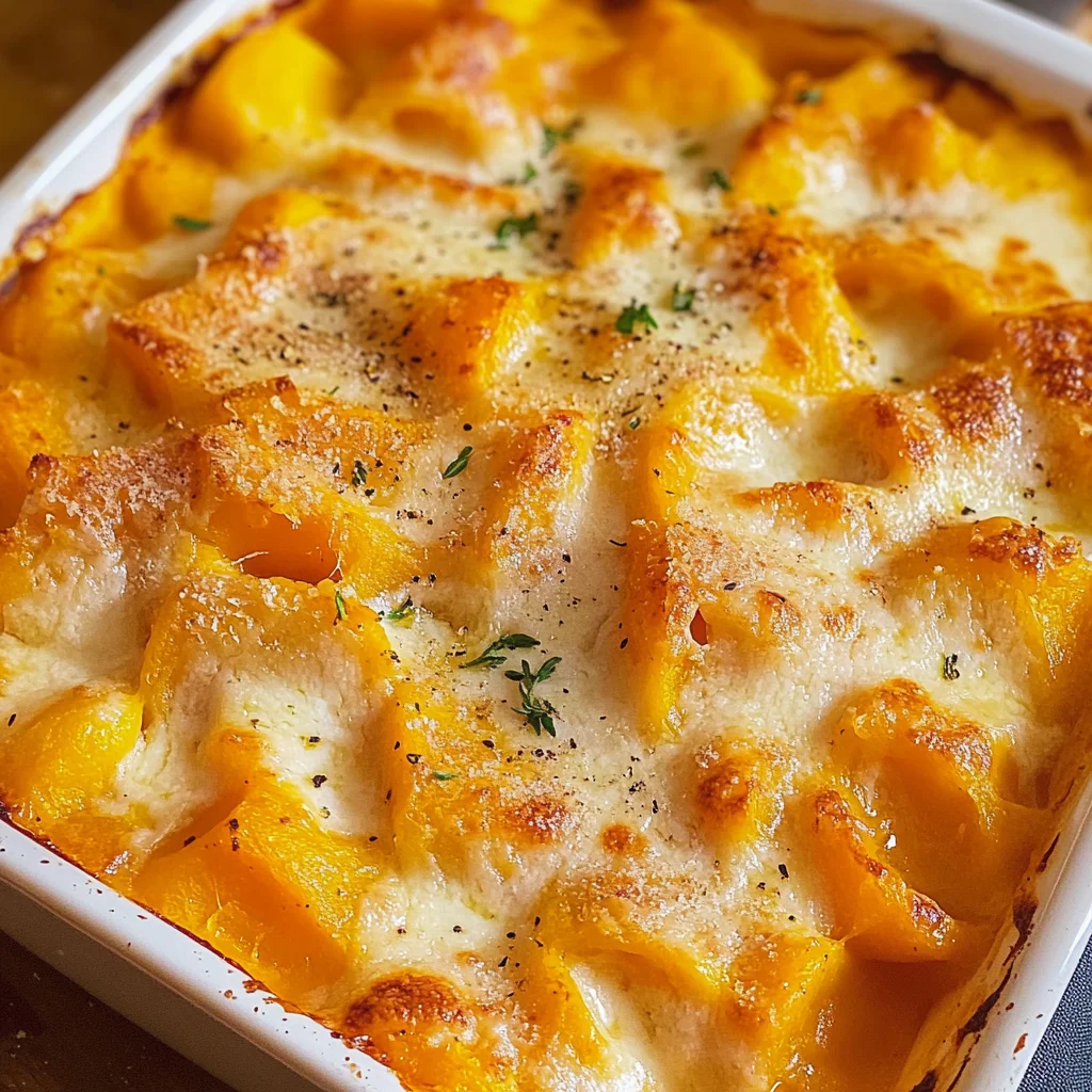 Butternut-Kürbis-Auflauf