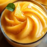 Cremige Mango-Mousse