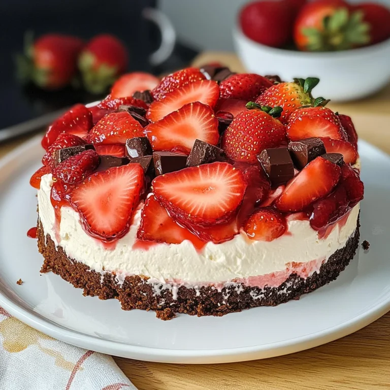 Erdbeerkuchen mit Mascarpone