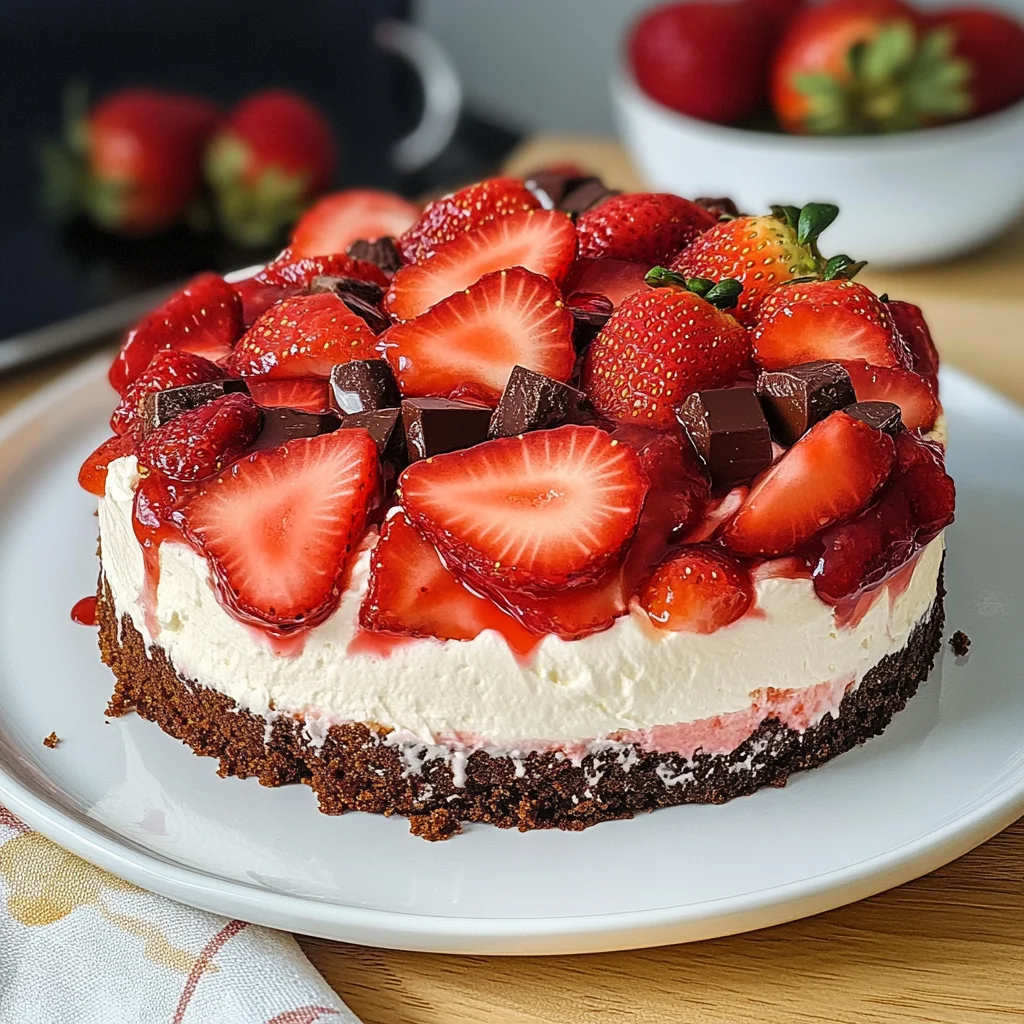 Erdbeerkuchen mit Mascarpone