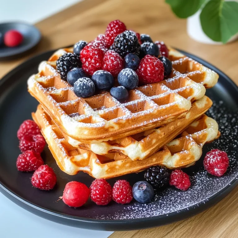 Fluffige Waffeln nach Omas Rezept