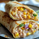 Gesunder Thunfisch-Wrap