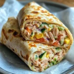 Gesunder Thunfisch-Wrap