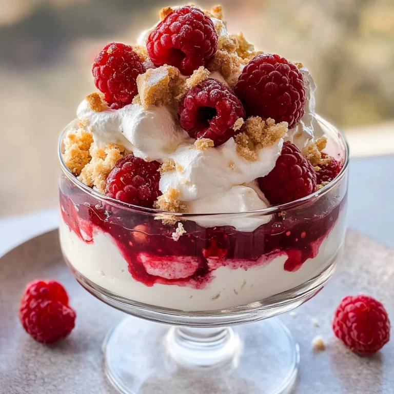 Himbeertraum - mit Baiser