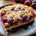 Kirschkuchen mit Streusel