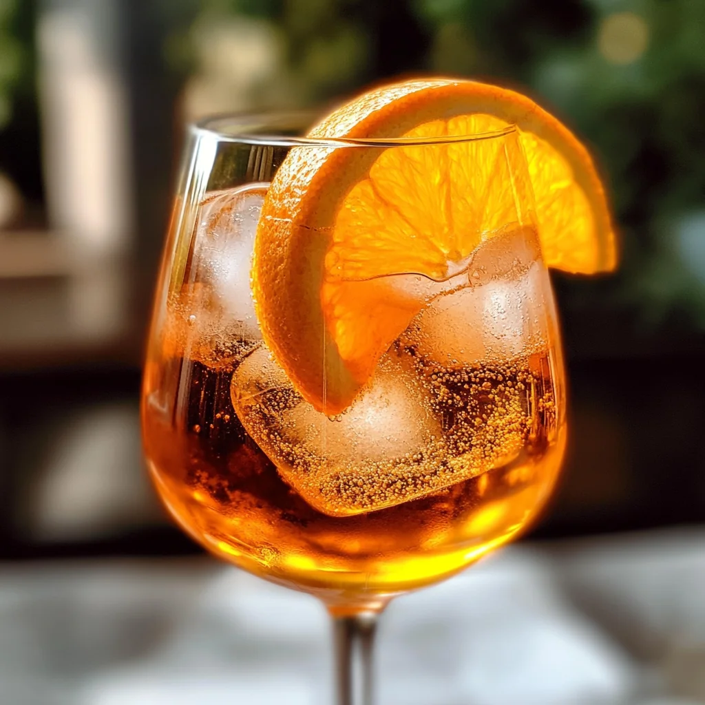 Klassischer Aperol Spritz
