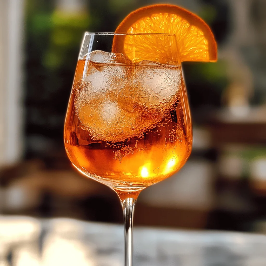 Klassischer Aperol Spritz