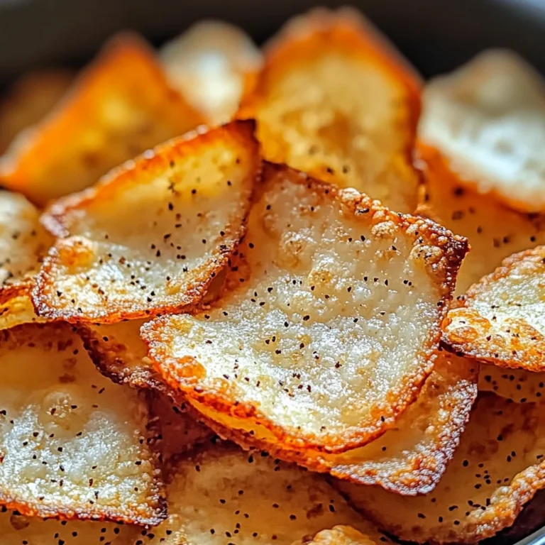 Knusprige Quark-Chips