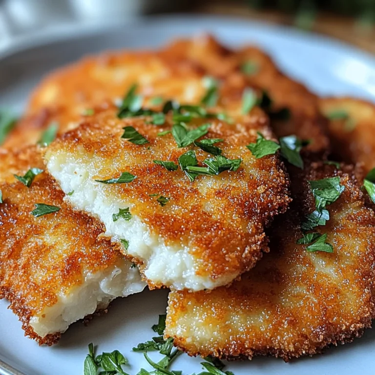 Knuspriges Kohlrabischnitzel