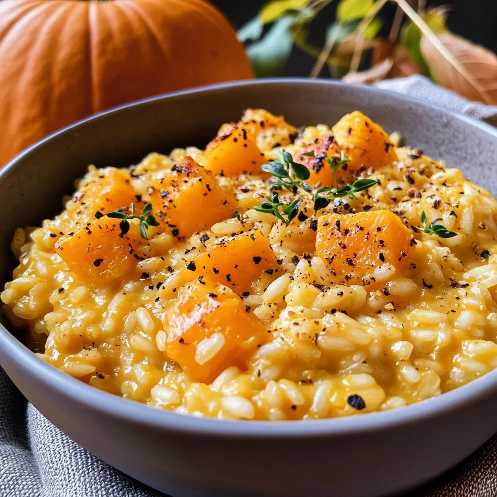 Kürbisrisotto