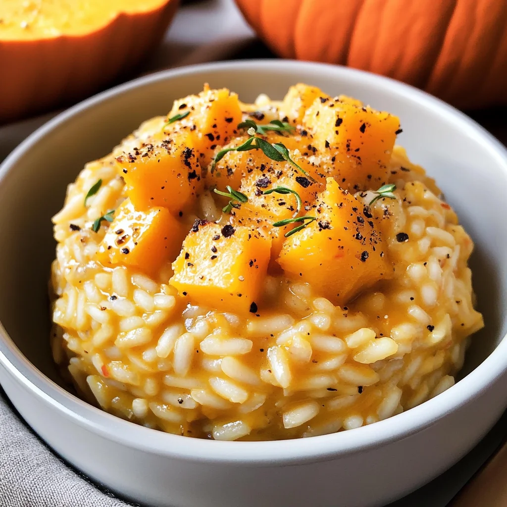 Kürbisrisotto