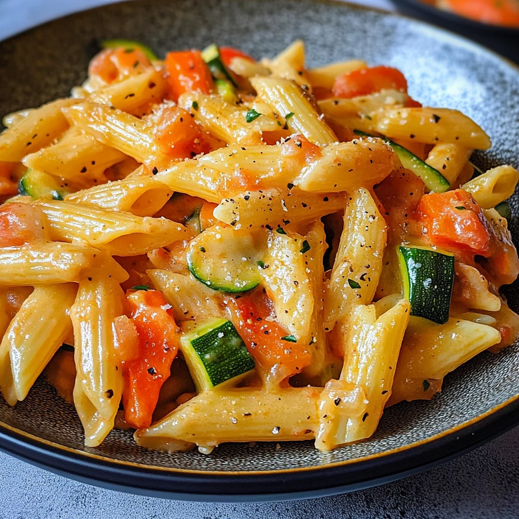 Nudeln mit Gemüse - schnell & einfach