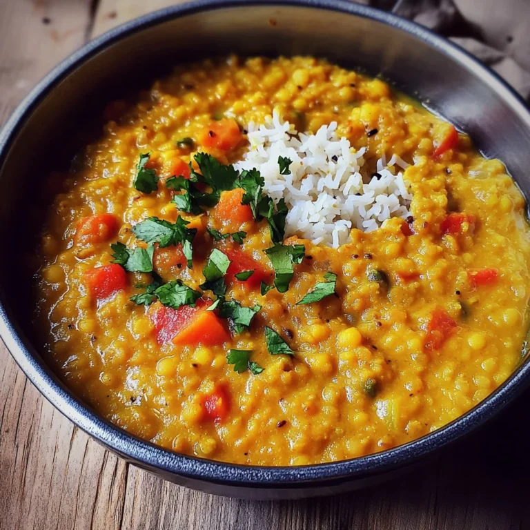 Rote Linsen Dal Rezept