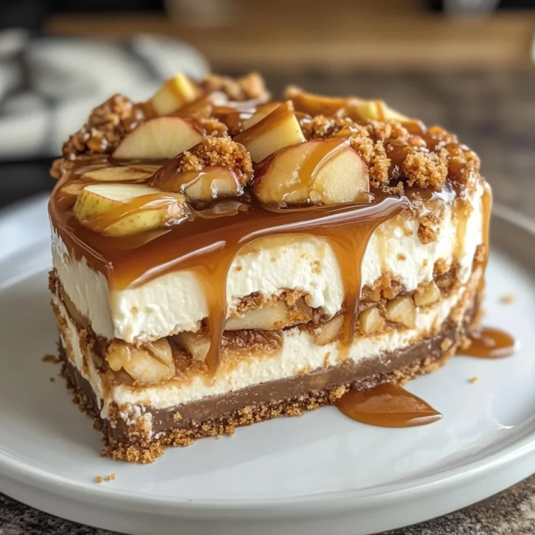 Salted Caramel Apple Pie Cheesecake Recipe