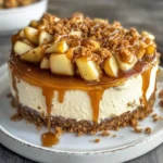 Salted Caramel Apple Pie Cheesecake Recipe