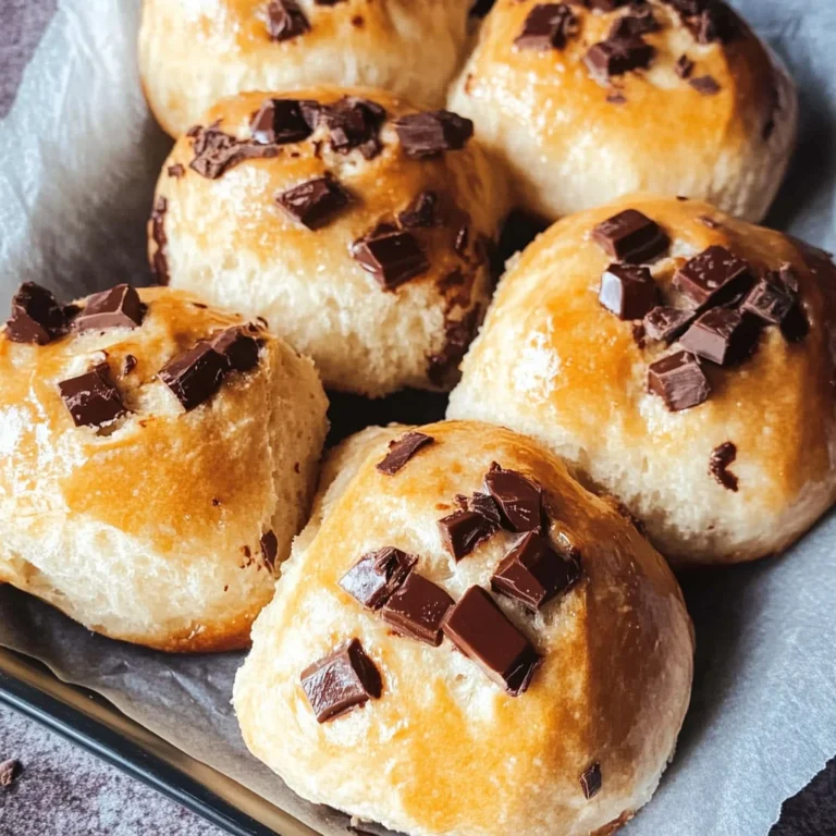 Schokobrötchen ohne Hefe selber machen