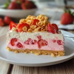 Strawberry Crunch Cheesecake