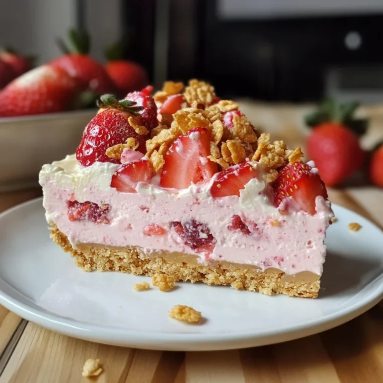 Strawberry Crunch Cheesecake
