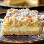 Streuselkuchen mit Pudding vom Blech