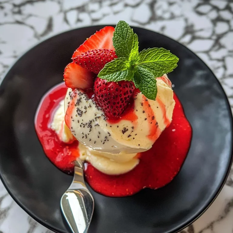 Vanille Parfait Rezept (einfach und cremig)