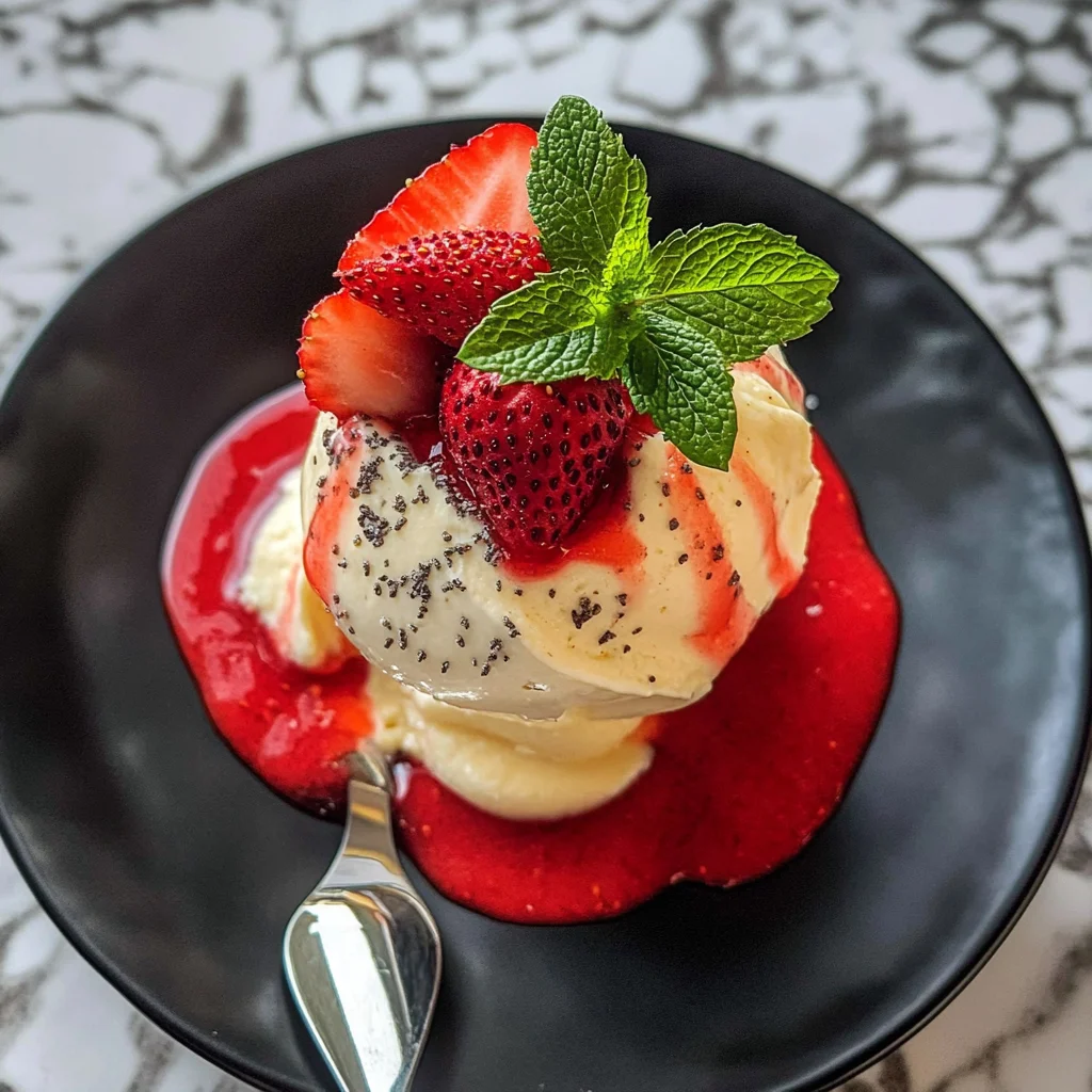 Vanille Parfait Rezept (einfach und cremig)