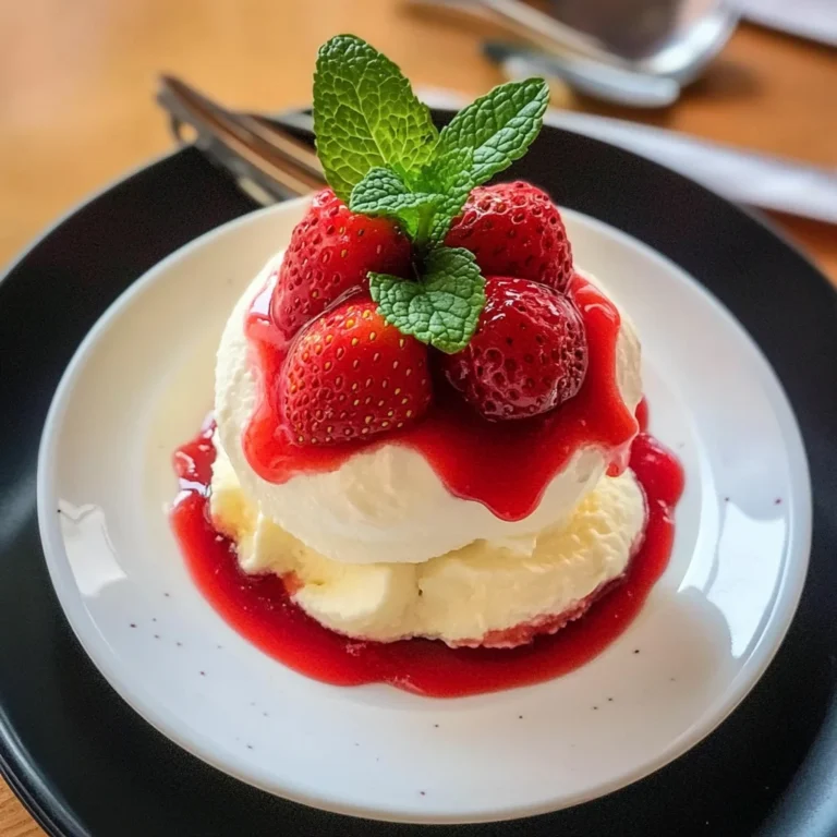 Vanille Parfait Rezept (einfach und cremig)